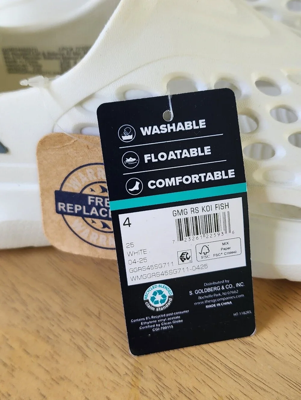 Rugged Shark Kids Slip On Water Shoes